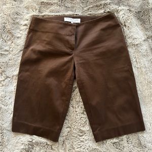 Brown Trina Turk Bermuda Shorts